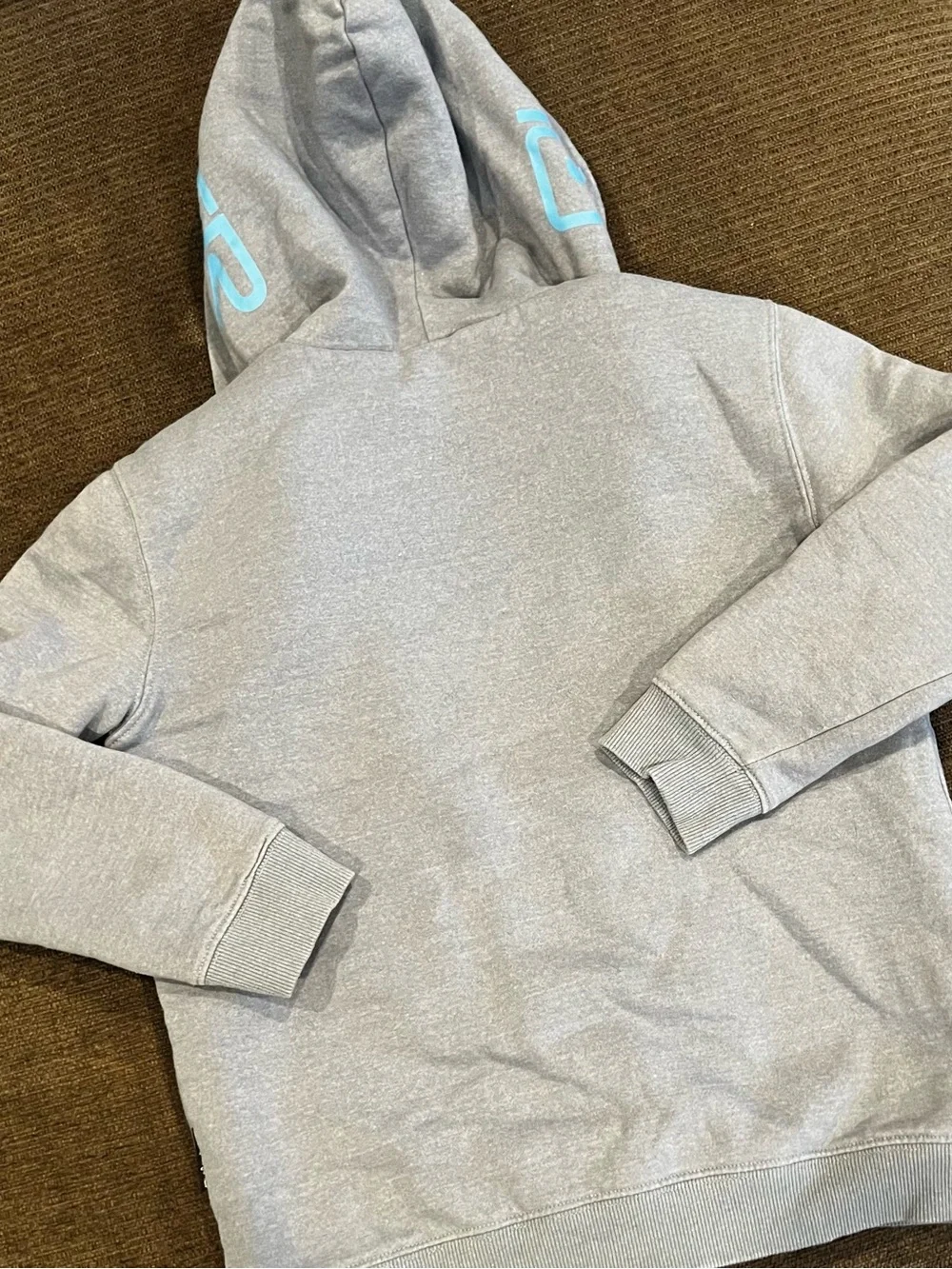 Quiksilver Boys Medium 10/12 Sherpa-Lined Full-Zip Hoodie blue